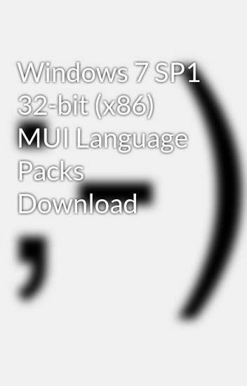 Windows Mui Download